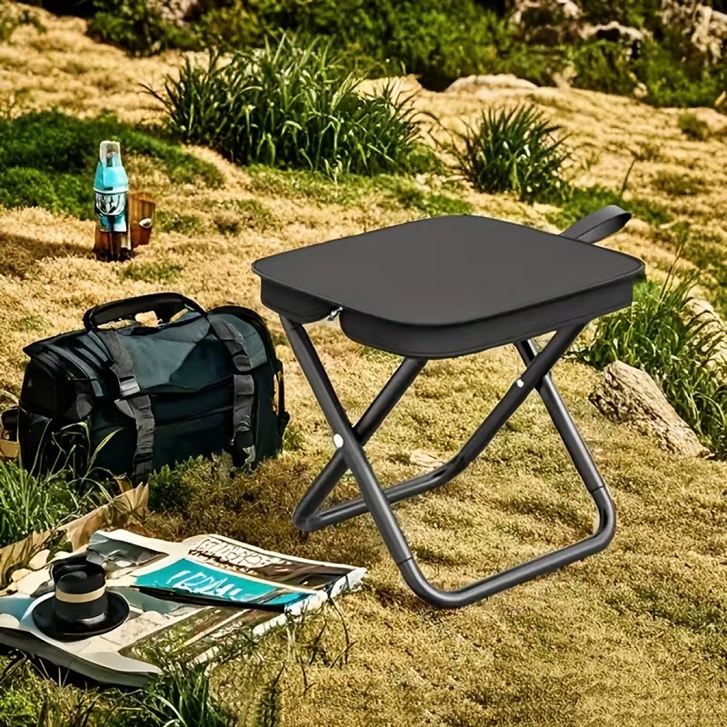 Foldable Backpack Small - Kursi Lipat Portabel Ringan untuk Berkemah,