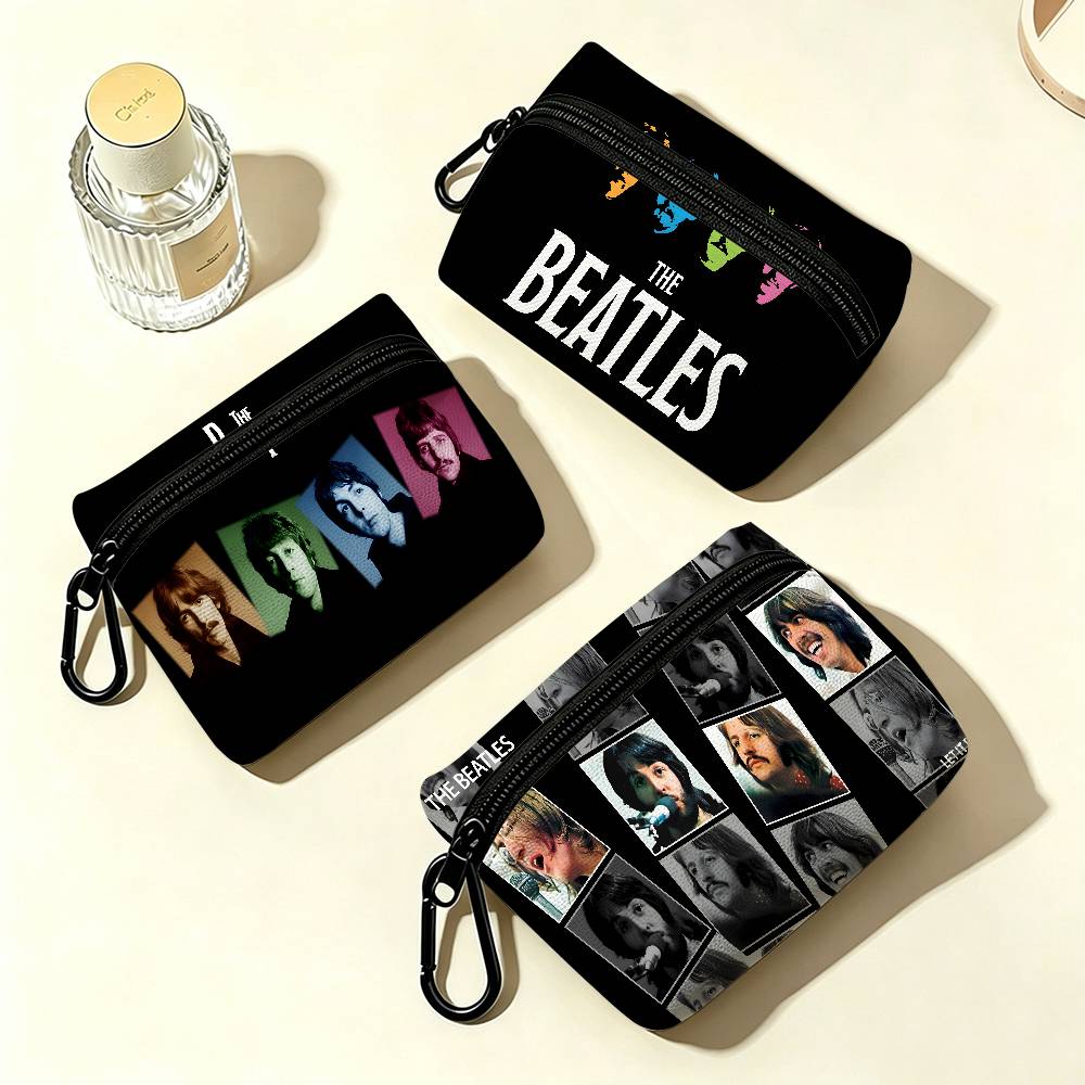 Mini Backpack Purse - Dompet Koin B-Beatles Rock Band Star