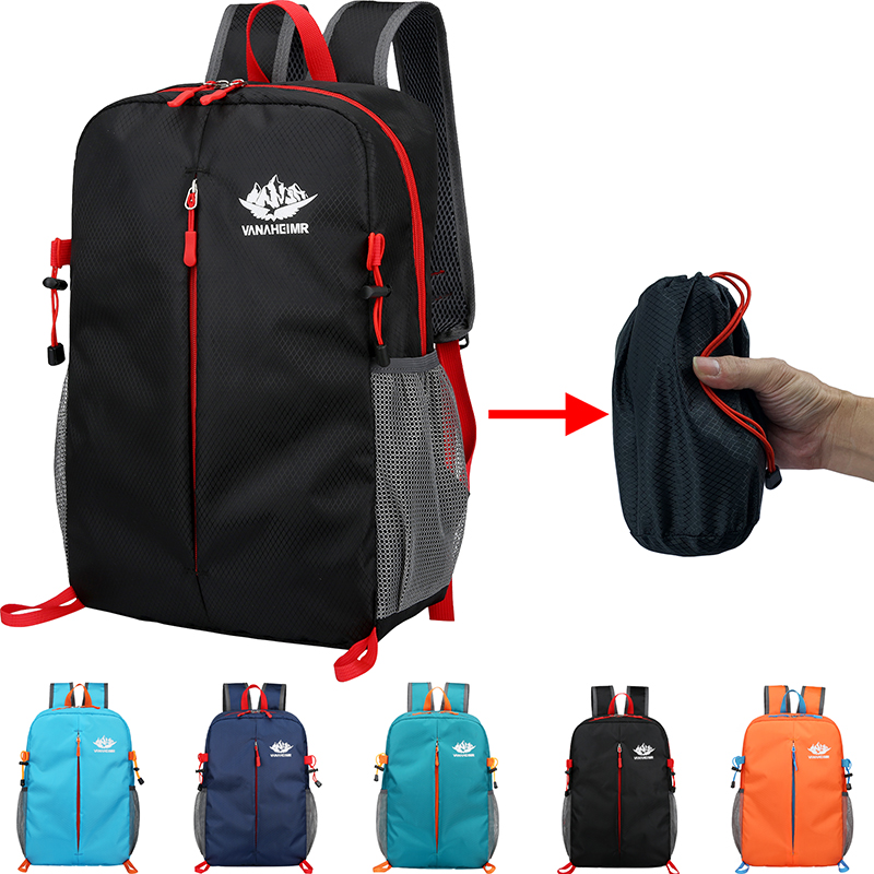Foldable Backpack Small - 15L Ransel Harian Portabel Ransel Lipat