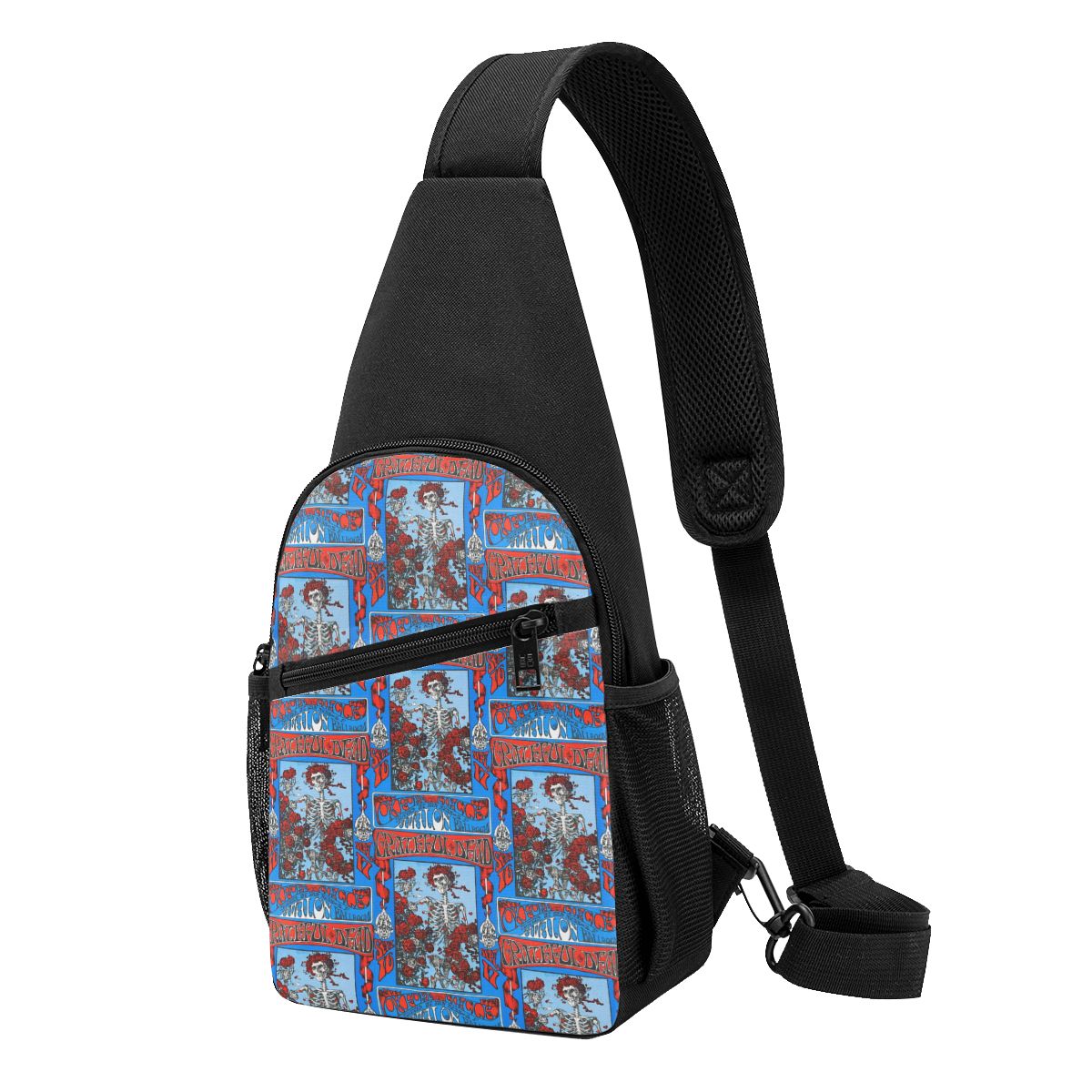Sling Backpack Shoulder - Tas Dada Grateful Dead Rock Band