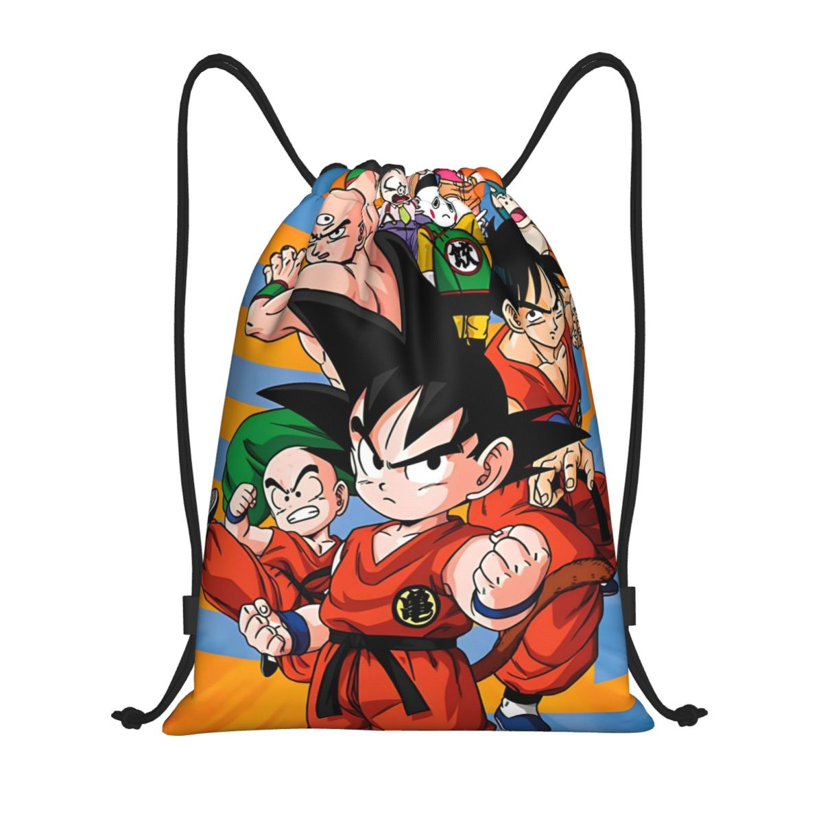 Drawstring Gym Bag - Tas Serut Kartun DBZ G-Gokues Kustom