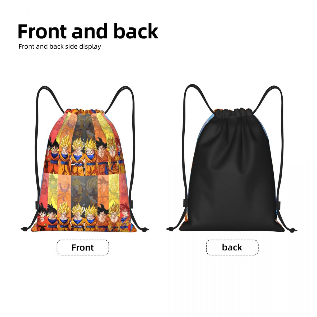 Tas Serut Kartun DBZ G-Gokues  - Drawstring Gym Bag ulasan dan harga