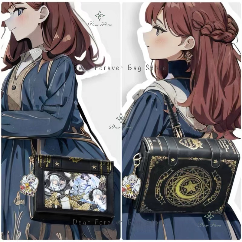 Y2K tas Magic Book Lolita tas  - Mini Backpack Purse ulasan dan harga