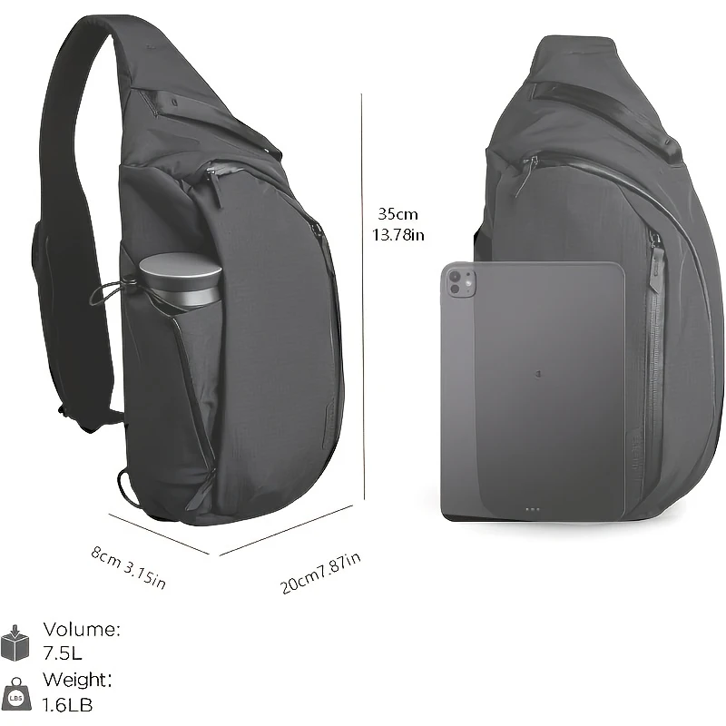 Tas Selempang Dada untuk Bahu  - Sling Backpack Shoulder ulasan dan harga