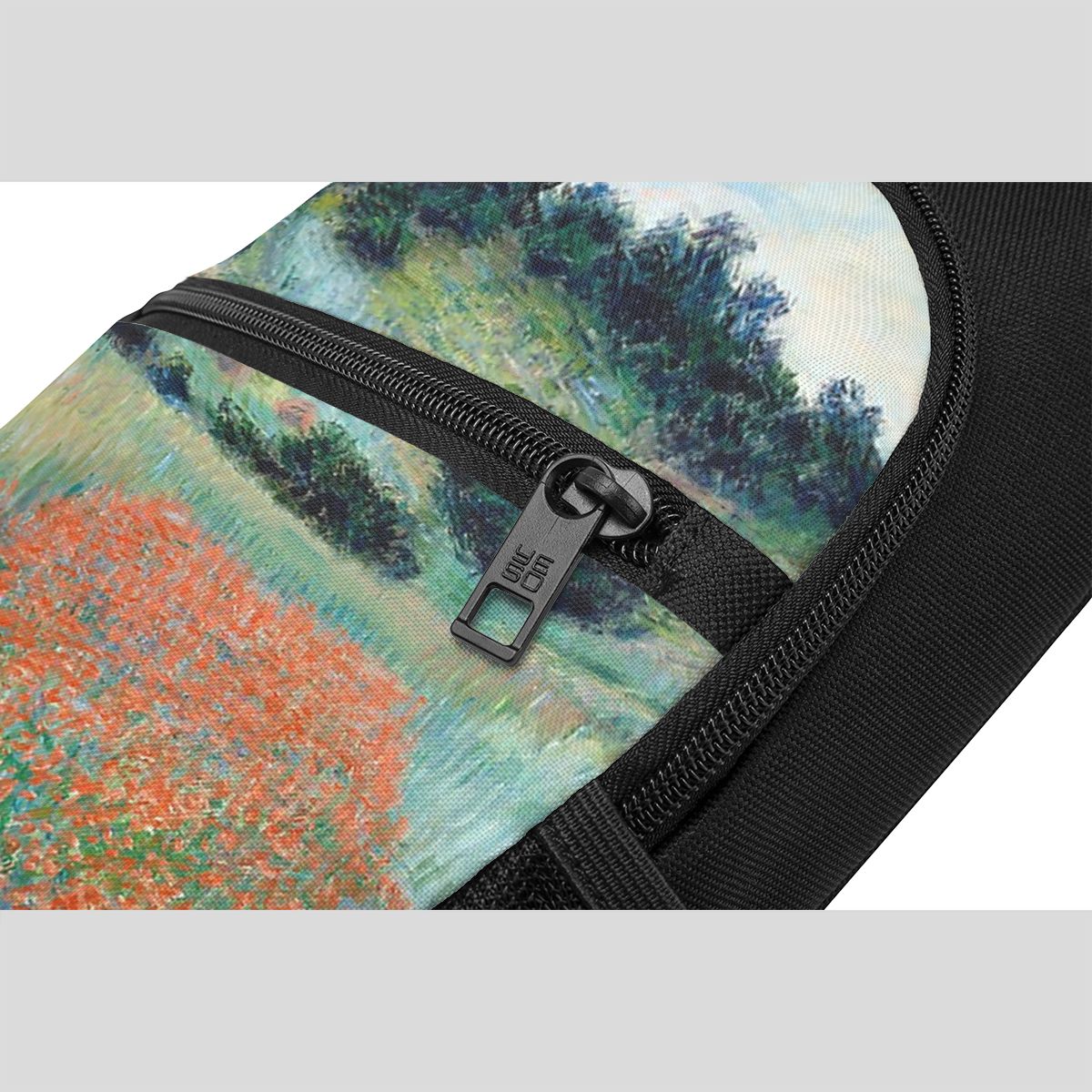 1885 Claude Monet Poppy Field  - Sling Backpack Shoulder ulasan dan harga