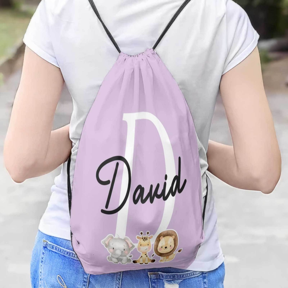 1 Buah Ransel Serut Personalis - Drawstring Gym Bag ulasan dan harga