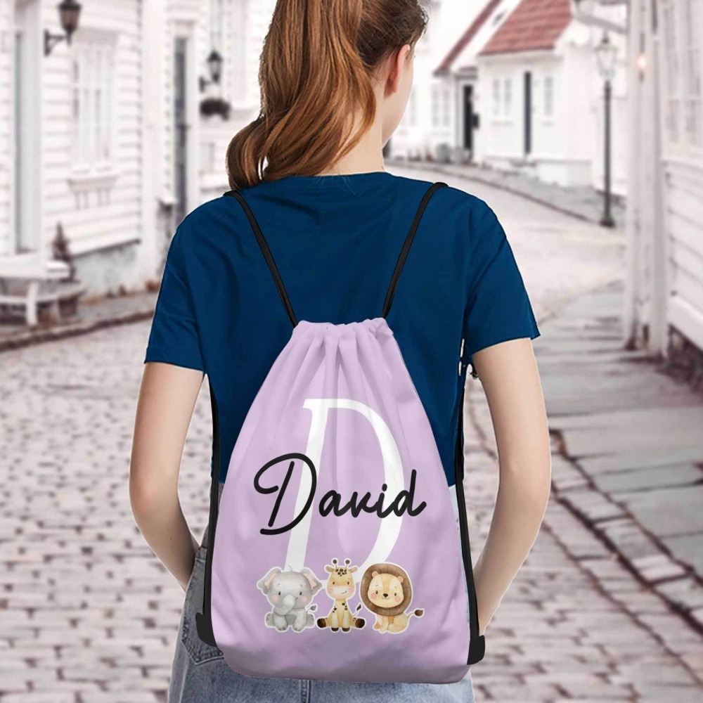 1 Buah Ransel Serut Personalis - Drawstring Gym Bag ulasan dan harga