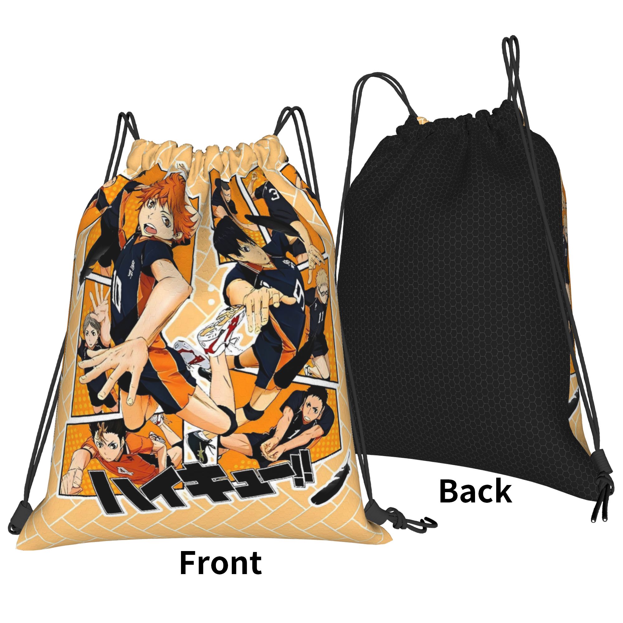 Tas Serut Haikyuu Ransel Persa - Drawstring Gym Bag ulasan dan harga