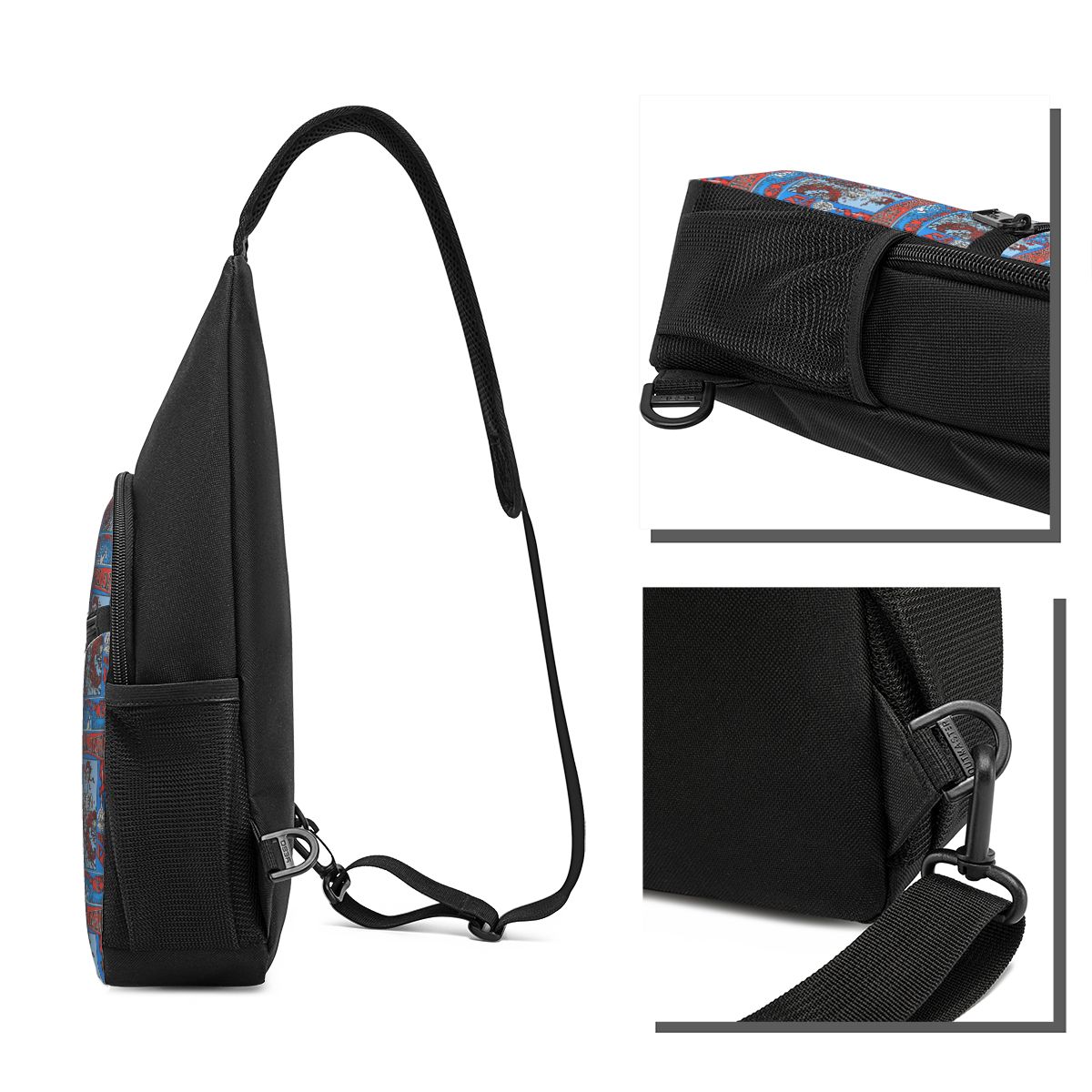 Tas Dada Grateful Dead Rock Ba - Sling Backpack Shoulder ulasan dan harga