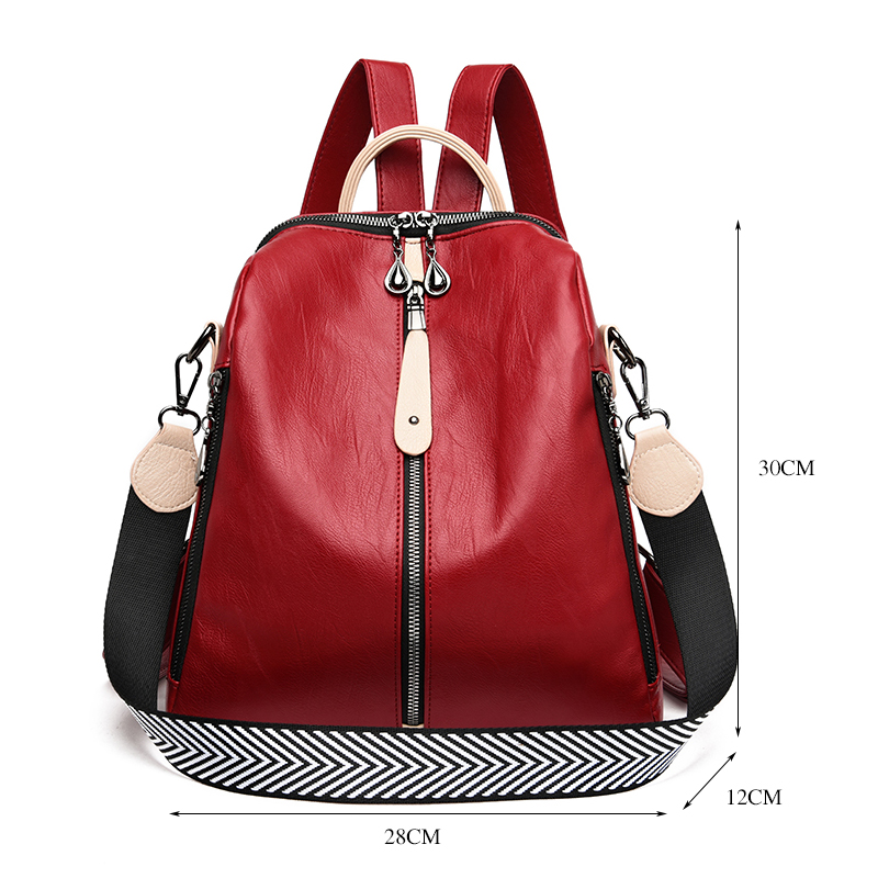 Ransel Fashion ransel kulit le - Leather Backpack Vintage ulasan dan harga