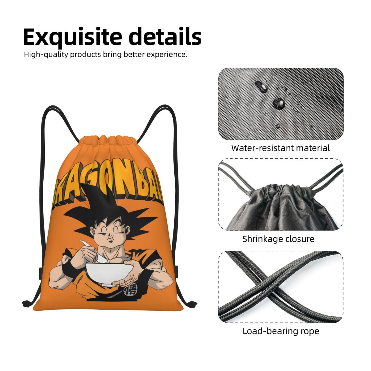DBZ G-Gokues Ransel Serut Kart - Drawstring Gym Bag ulasan dan harga
