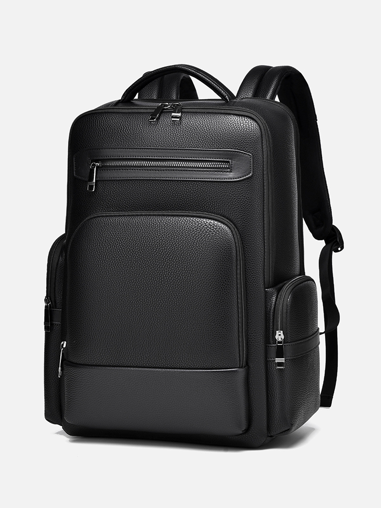 Ransel Modis Pria Tas Kulit PU - Laptop Backpack 15.6 ulasan dan harga