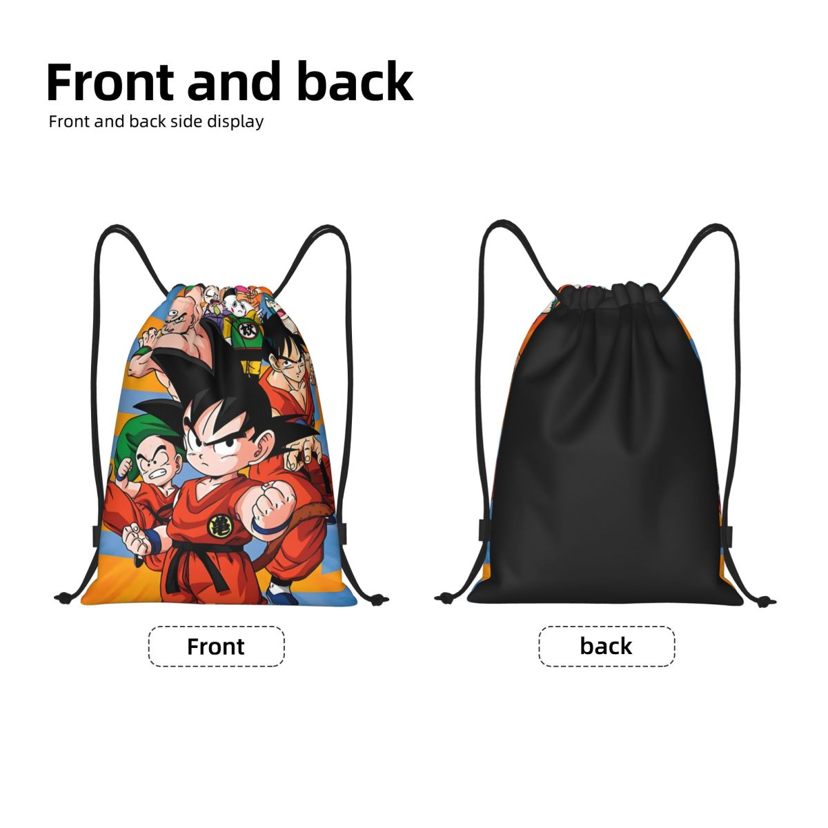 Tas Serut Kartun DBZ G-Gokues  - Drawstring Gym Bag ulasan dan harga